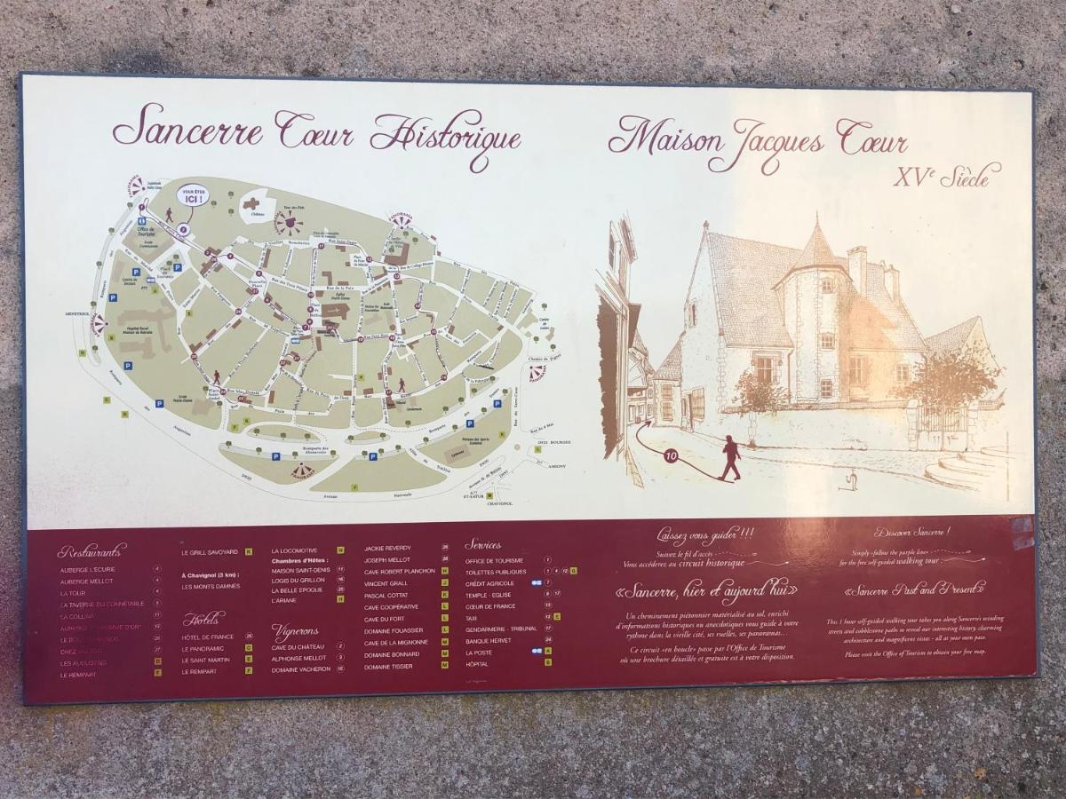 Appartement Centre Historique Sancerre Exterior foto